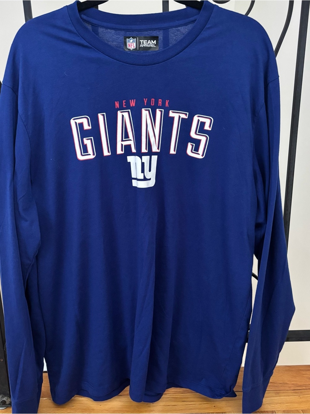 NFL New York Giants Royal Blue Long Sleeve Tee
